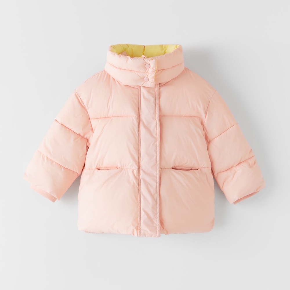 Zara girls puffer jacket